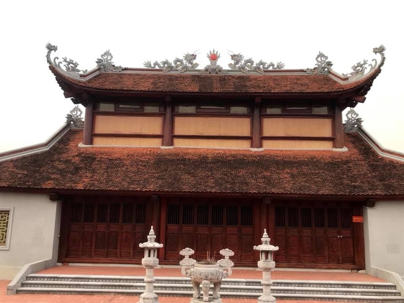 Đền thờ Hàn Thuyên tại Lai Hạ (Lương Tài - Bắc Ninh). Nguồn: Hàn ngọc gia phả.