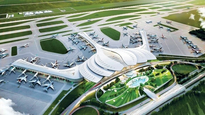 Dự án Sân bay Long Thành mở rộng. Ảnh: Internet