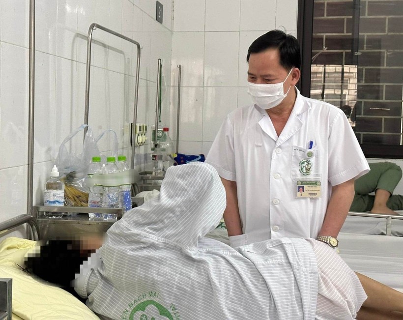 Các bệnh nhân tại Viện Sức khỏe tâm thần Quốc gia - Bệnh viện Bạch Mai. 