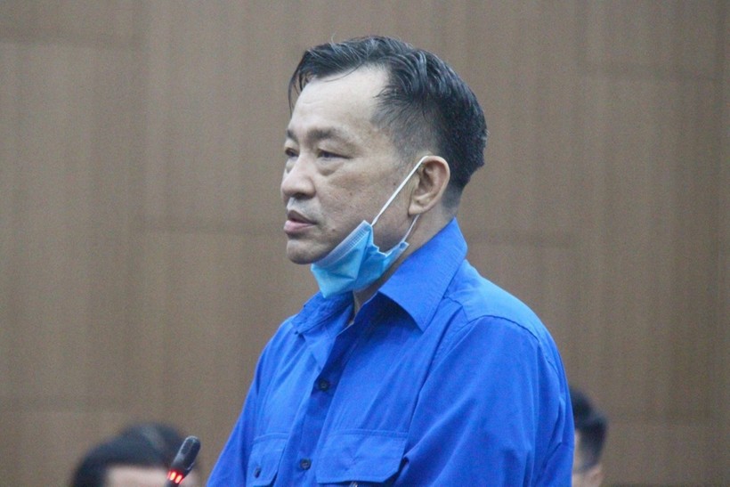 Bị cáo Nguyễn Ngọc Hai tại tòa.
