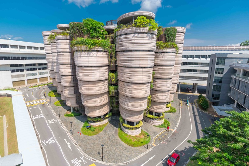 Đại học Công nghệ Nanyang, một trong những trường tốt nhất Singapore.
