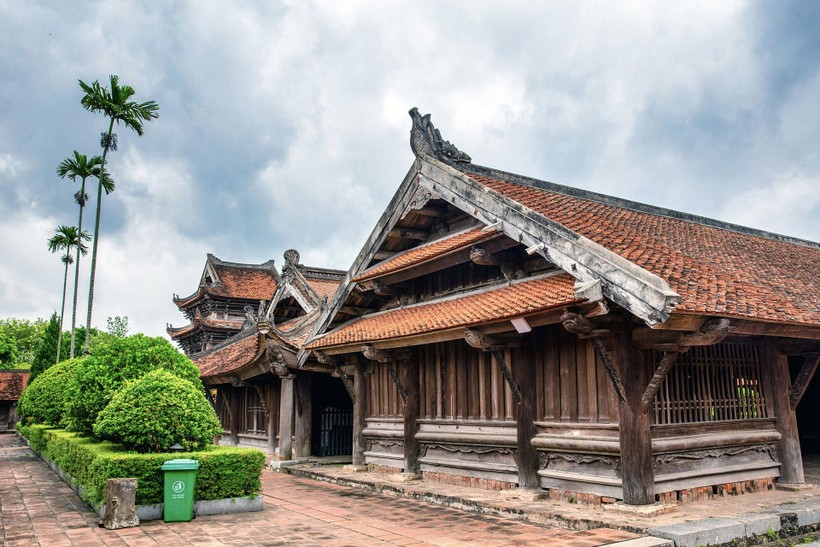 Chùa Keo Thái Bình được hoàn thành năm Nhâm Thân (1632).