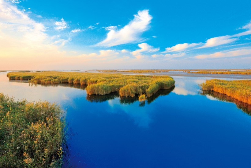 Năm 2013, Tổ chức Công ước Đất ngập nước quốc tế chính thức đưa Khu bảo tồn thiên nhiên quốc gia châu thổ sông Hoàng Hà vào 'Danh sách các vùng đất ngập nước có tầm quan trọng quốc tế'.