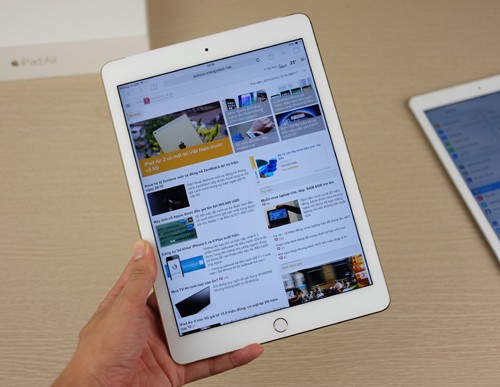 Người dùng Việt không "mặn mà" với iPad Air 2