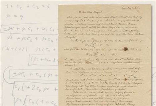 Bán đấu giá thư viết tay của Albert Einstein