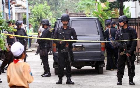 Indonesia bắt giữ 41 kẻ tình nghi khủng bố