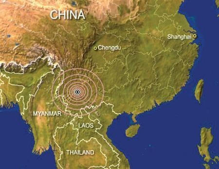 Động đất ở Trung Quốc: phá hủy 10.000 ngôi nhà