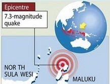 Indonesia: Liên tiếp hứng chịu thêm 3 trận động đất