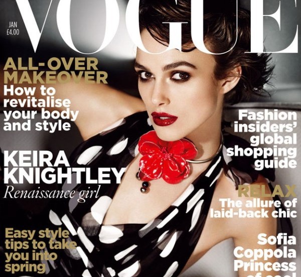 Keira Knightley ngọt ngào trên Vogue