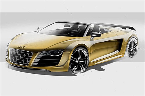 Audi công bố thông tin về mẫu R8 GT Spyder