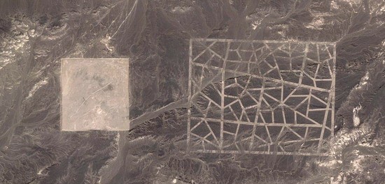 Google map phát hiện những cấu trúc bí hiểm ở Trung Quốc
