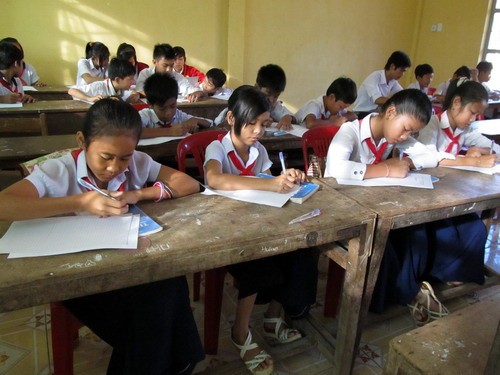 Sóc Trăng: Tổ chức kiểm tra nhiệm ý môn tiếng Khmer