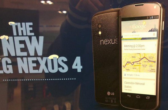 Điện thoại Nexus 4 được bán tại Việt Nam