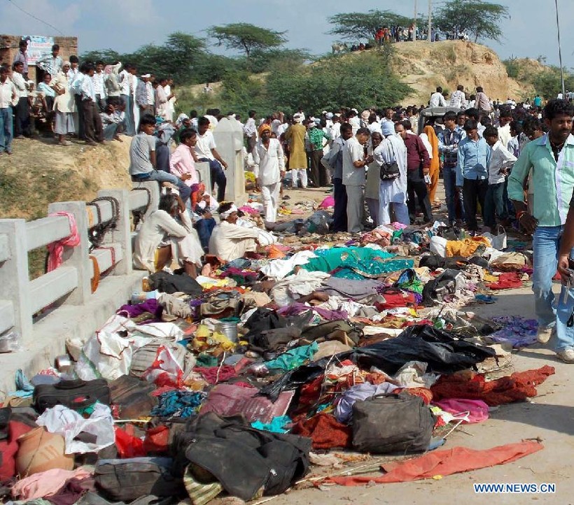 Ấn Độ: Hơn 90 người thiệt mạng vì giẫm đạp