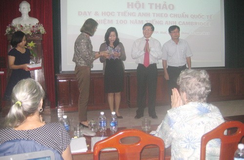 Thừa Thiên - Huế: Hội thảo Dạy tiếng Anh theo chuẩn Quốc tế