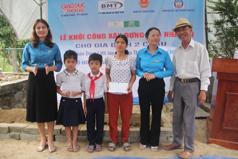 Báo GD&TĐ kết nối xây nhà nhân ái tại huyện Thạch Hà ảnh 8