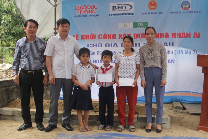 Báo GD&TĐ kết nối xây nhà nhân ái tại huyện Thạch Hà ảnh 6