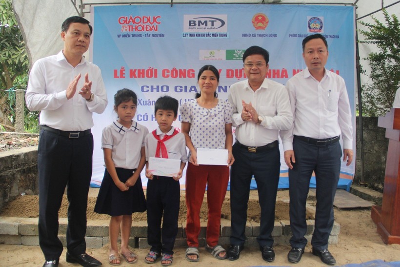 Báo GD&TĐ kết nối xây nhà nhân ái tại huyện Thạch Hà ảnh 5
