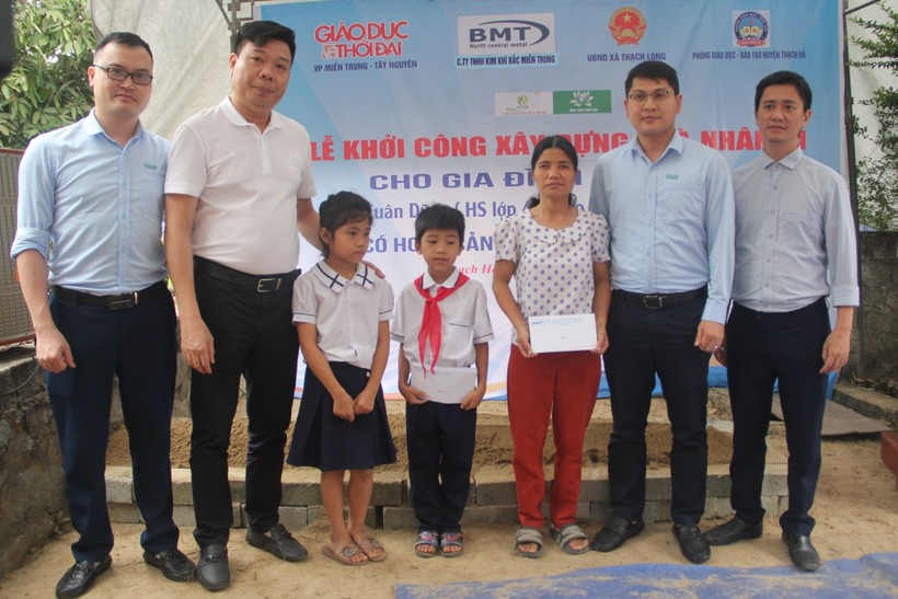 Báo GD&TĐ kết nối xây nhà nhân ái tại huyện Thạch Hà ảnh 7