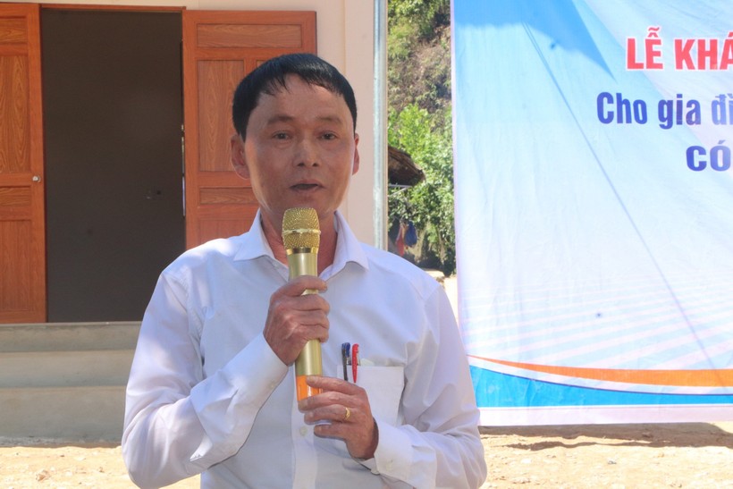 Bàn giao nhà nhân ái ở huyện miền núi Vũ Quang do Báo GD&TĐ kết nối ảnh 5
