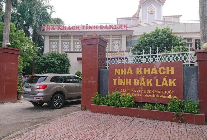Nhà khách Tỉnh ủy Đắk Lắk, nơi bà Thảo được tuyển vào làm việc sau khi tốt nghiệp ngành kế toán với tên của chị gái.