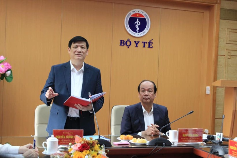 Bộ trưởng Bộ Y tế Nguyễn Thanh Long. Ảnh: Bộ Y tế cung cấp.
