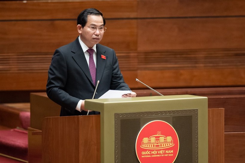 Chủ nhiệm Ủy ban Tài chính - Ngân sách của Quốc hội Lê Quang Mạnh.