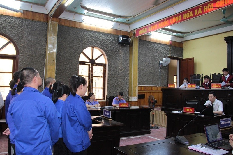 Tòa án Nhân dân tỉnh Hòa Bình xét xử vụ án.