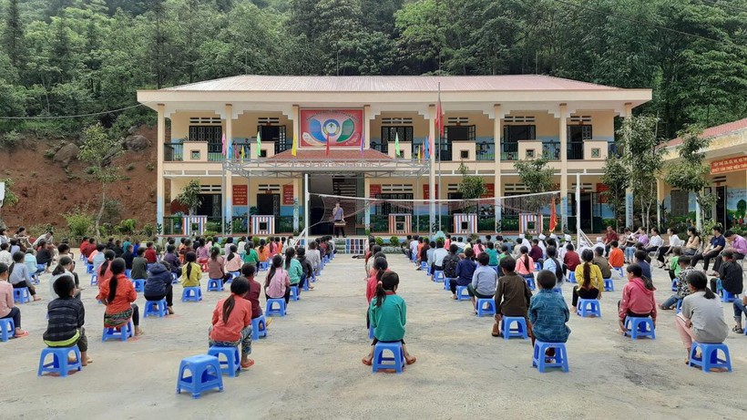 Học sinh toàn huyện Mường Khương (Lào Cai) nghỉ học để phòng, chống dịch. 
(Ảnh minh họa)