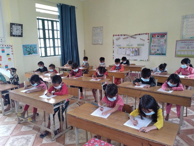 Học sinh tiểu học Ninh Bình học 1 buổi/ngày và không tổ chức bán trú tới khi có thông báo mới.
(Ảnh minh họa)