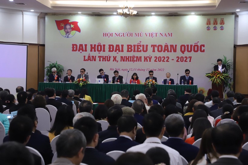 Đại hội người mù Việt Nam lần thứ X diễn ra tại Hà Nội. 
