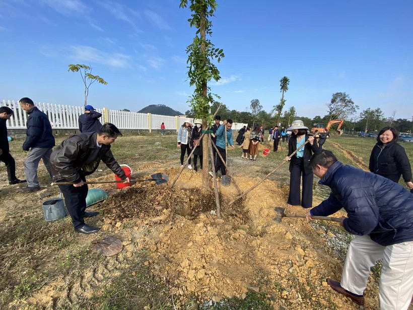 Đại học Huế phát động 'Tết trồng cây đời đời nhớ ơn Bác Hồ' ảnh 4