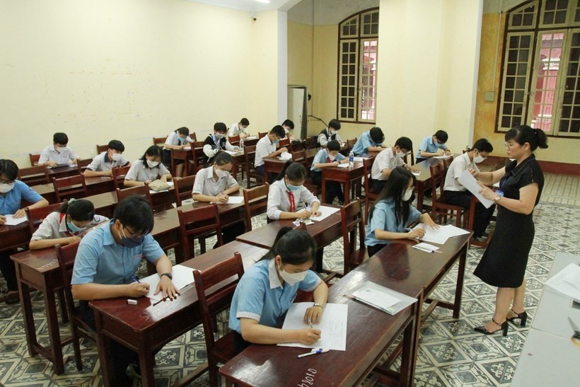 Kỳ thi vào lớp 10 tại tỉnh Thừa Thiên - Huế sẽ có có hơn 15.000 thí sinh dự thi trên tổng số chỉ tiêu hơn 12.000 (Ảnh: Nhật Quỳnh).