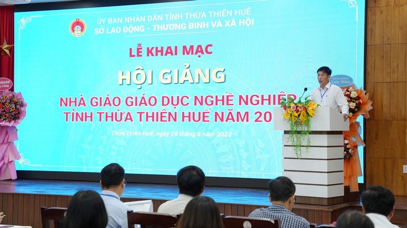 Hội giảng nhà giáo giáo dục nghề nghiệp tỉnh Thừa Thiên - Huế 2023 ảnh 3