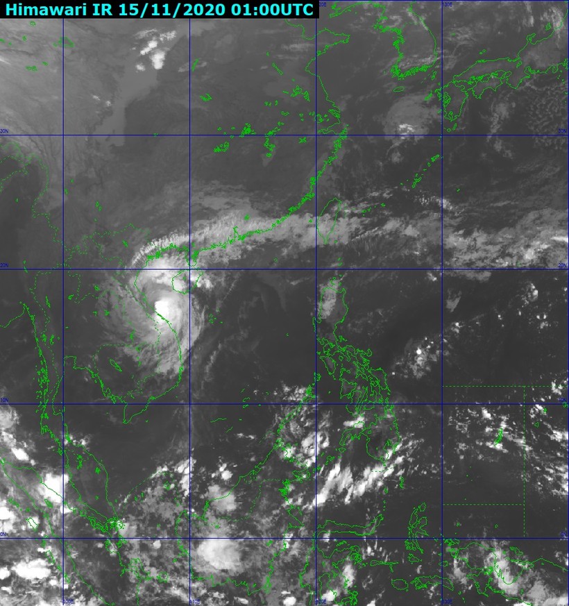 Tin bão khẩn cấp phát lúc 08h15 của Trung tâm khí tượng Thủy văn Quốc gia.