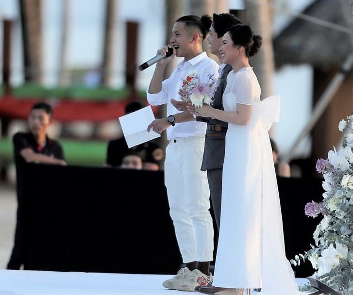 Hình ảnh hiếm hoi trong đám cưới Công Phượng - Viên Minh ở Phú Quốc