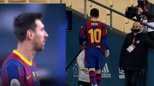 Video: Pha đánh nguội khiến Messi nhận thẻ đỏ trong trận Siêu Cúp Tây Ban Nha