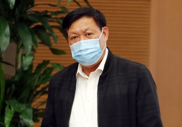 Thứ trưởng Bộ Y tế Đỗ Xuân Tuyên. Ảnh: Đình Nam