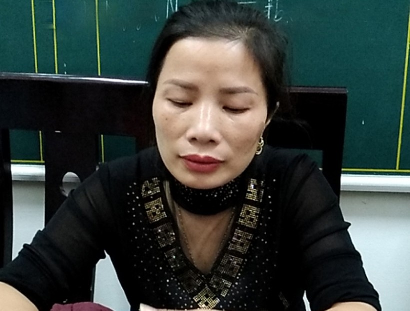 Bị can Nguyễn Thị Ngọc Ánh.