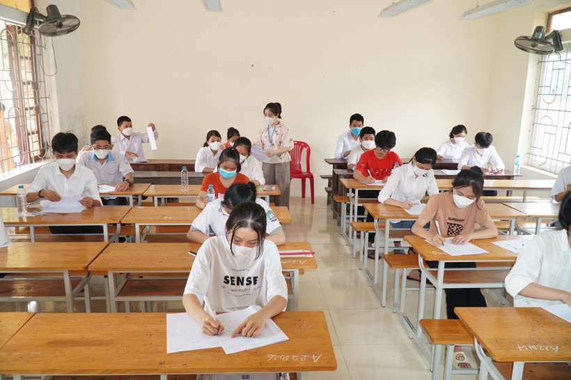 Nghệ An chính thức công bố phương án tuyển sinh vào lớp 10 năm học 2023-2024. Ảnh: Hồ Lài.