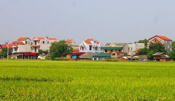 Một góc vùng quê của huyện Bình Xuyên, Vĩnh Phúc