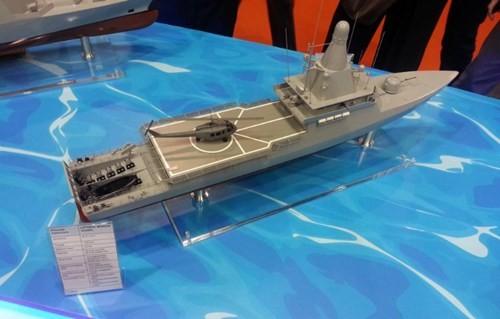 Mô hình LMV đã gây được chú ý lớn khi lần đầu ra mắt trong triển lãm hàng hải quốc phòng quốc tế IMDEX Asia 2013.