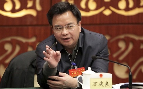 Vạn Khánh Lương, cựu Bí thư tỉnh ủy Quảng Châu, vừa bị cách chức do tham nhũng tháng Sáu vừa qua - Ảnh: Reuters