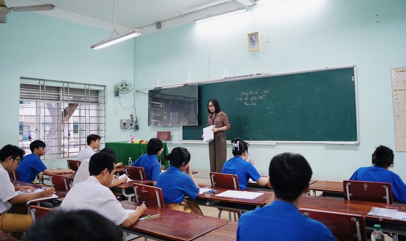 Ba tỉnh Nam Trung Bộ hoàn thành chấm thi tốt nghiệp ảnh 1
