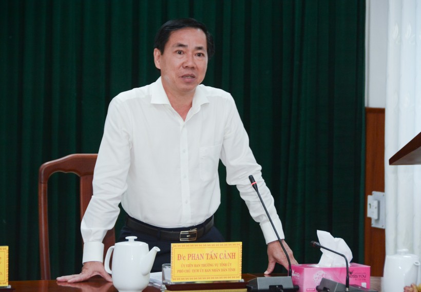 Ông Phan Tuấn Cảnh, Ủy viên Ban Thường vụ Tỉnh ủy, Phó Chủ tịch UBND tỉnh Ninh Thuận. Ảnh: M.T ảnh 4