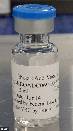 Vắc xin Ebola đang được thử nghiệm và sẽ được sử dụng vào cuối năm 2014