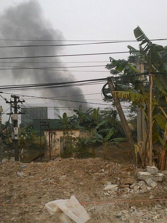 Cháy nổ lớn tại khu công nghiệp An Ninh (Bộ Công an)