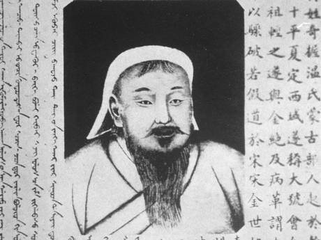 Chân dung Hoàng đế Mông Cổ Thành Cát Tư Hãn 