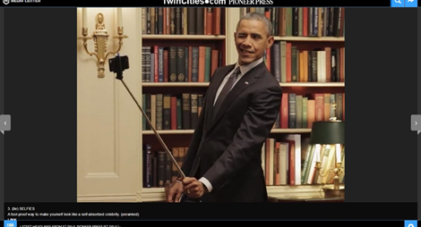 Hình ảnh Tổng thống Obama trong đoạn video