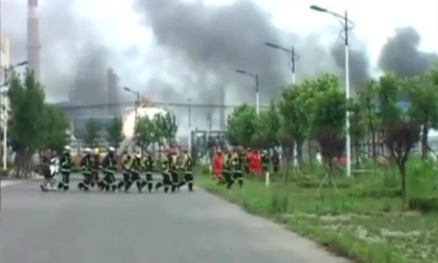 Lại nổ nhà máy hóa chất tại Trung Quốc, 9 người mất tích